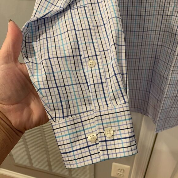 Michael Michael Kors Mens Button Down Shirt 15-1/2 - Picture 3 of 4